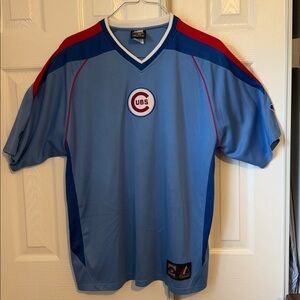 Chicago Cubs Jersey Majestic Cooperstown Collection Retro Vintage Throwback XL